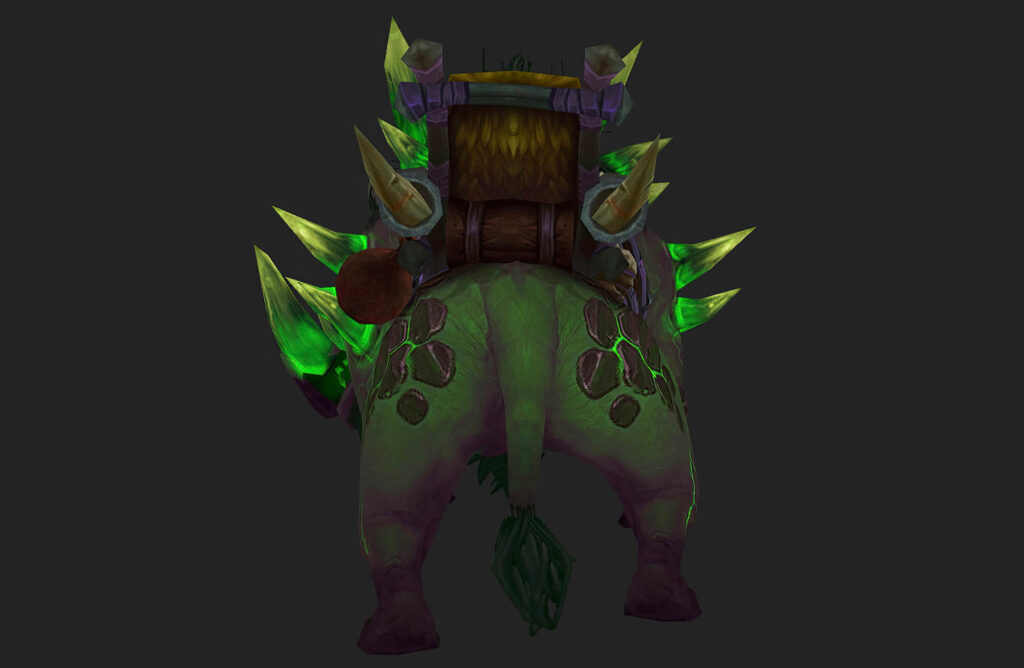 Unarmored Deathtusk Felboar Mount Coming to the Trading Post in Patch 11.1.7
